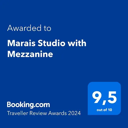 Marais Studio With Mezzanine Paris Exterior photo